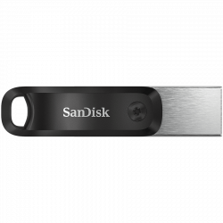 SANDISK iXpand Flash Drive Go 256GB - USB3.0 + Lightning - for iPhone and iPad