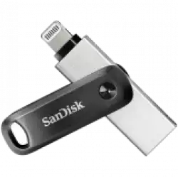 SANDISK iXpand Flash Drive Go 256GB - USB3.0 + Lightning - for iPhone and iPad