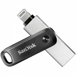 SANDISK iXpand Flash Drive Go 64GB - USB3.0 + Lightning - for iPhone and iPad