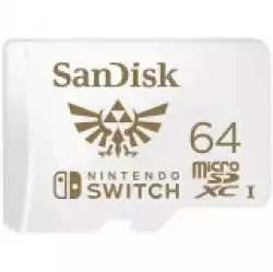 SANDISK microSDXC card for Nintendo Switch 64GB, up to 100MB/s Read, 60MB/s Write, U3, C10, A1, UHS-1
