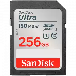 SanDisk Ultra 256GB SDXC Memory Card 150MB/s