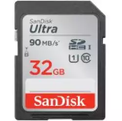 SANDISK Ultra 32GB SDHC  Memory Card 100MB/s, Class 10 UHS-I                          