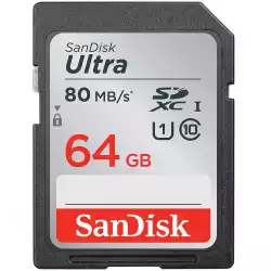 SANDISK Ultra 64GB SDXC Memory Card 120MB/s