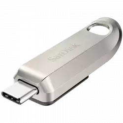 SANDISK Ultra Luxe USB Type-C Flash Drive 64GB USB 3.2 Gen 1 Performance with a Premium Metal Design