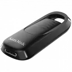 SANDISK Ultra Slider USB Type-C Flash Drive, 256GB USB 3.2 Gen 1 Performance with a Retractable Connector