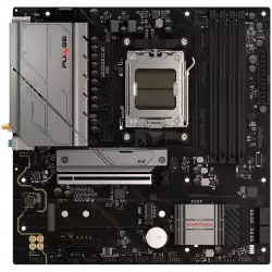 SAPPHIRE AMD B850M AM5 PULSE Ryzen R9/R7/R5, 4x DDR5 7600MHz, PCIE 4.0 x16, 1x M.2 Gen5, 1x M.2 Gen4, LAN 2.5 Gbps, WIFI6, USB, Micro-ATX                          