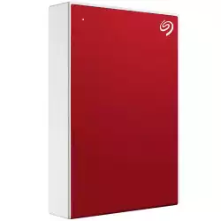 SEAGATE One Touch Portable 4TB USB 3.0 compatible with MAC and PC including data recovery service red