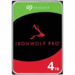 SEAGATE Ironwolf PRO Enterprise NAS HDD 4TB 7200rpm 6Gb/s SATA 256MB cache 3.5inch 24x7 for NAS and RAID Rackmount systems BLK