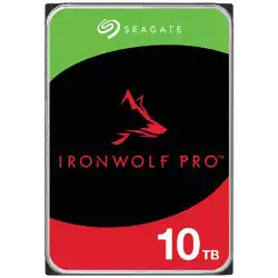 SEAGATE Ironwolf PRO Enterprise NAS HDD 10TB 7200rpm 6Gb/s SATA 256MB cache 8.9cm 3.5inch 24x7 for NAS RAID Rackmount Systeme BLK