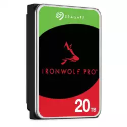 SEAGATE Ironwolf PRO Enterprise NAS HDD 20TB 7200rpm 6Gb/s SATA 256MB cache 8.9cm 3.5inch 24x7 for NAS RAID Rackmount systems BLK