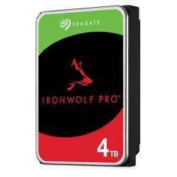 SEAGATE Ironwolf PRO Enterprise NAS HDD 4TB 7200rpm 6Gb/s SATA 256MB cache 8.9cm 3.5inch 24x7 for NAS RAID Rackmount systems BLK