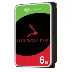 SEAGATE Ironwolf PRO Enterprise NAS HDD 6TB 7200rpm 6Gb/s SATA 256MB cache 8.9cm 3.5inch 24x7 for NAS RAID Rackmount systems BLK