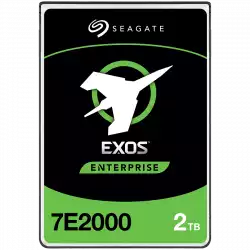SEAGATE EXOS 7E2000 Enterprise Capacity 2.5 2TB HDD 512Emulation 7200rpm 128MB 2.5inch SAS 12Gb/s 24x7 long-term usage BLK