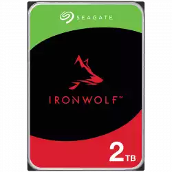 SEAGATE NAS HDD 2TB IronWolf 5900rpm 6Gb/s SATA 64MB cache 3.5inch 24x7 CMR for NAS and RAID rackmount systemes BLK