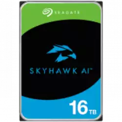 SEAGATE Surveillance Video Optimized AI Skyhawk 16TB HDD SATA 6Gb/s 512MB cache 3.5inch CMR Helium