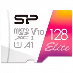 SILICON POWER 128GB Elite microSDHC/SDXC U1 V10 Full HD 1080p