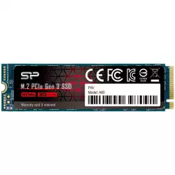 Silicon Power Ace - A60 2TB SSD PCIe Gen 3x4 PCIe Gen3 x 4 & NVMe 1.3, SLC Cache, HMB - Max 2200/1600 MB/s