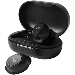 Silicon Power Blast Plug BP80 Earbuds Audio Wireless Headset, Bluetooth 5.0 True Wilreless earbuds, 4.5rs work, 70hrs standby, Bluetooth 5.0, IPX4, magnetic lid charging case, Black