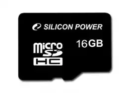 Silicon Power class 10 16GB mSD Card SDHC R/W: up to 40/10 MB/s, ECC function, Shock/water/x-ray-proof, Retail pack, w/ adapter