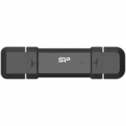 Silicon Power DS72 250GB USB Type-A and USB Type-C 3.2 Gen 2 Black