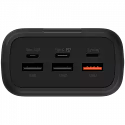 Silicon Power QX55 30.000mAh PowerBank > 500 charging cycles Triple USB-A Output, 1x Type-C In/Output , Triple input: Type-C, Micro-USB, Lightning, QC/PD, 30.000 mAh
