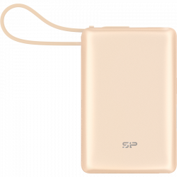 SILICON POWER Power Bank, CP10, 10000mAh, BSMI, PSE, INT., Champagne                          