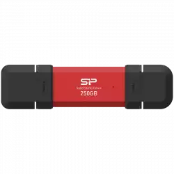Silicon Power UC3S72 250GB, USB3.2 Gen2,DS72,Red                          