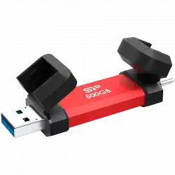 Silicon Power UC3S72 500GB, USB3.2 Gen2,DS72, Red                          