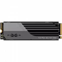 Silicon Power XS70 2TB SSD PCIe Gen 4x4 PCIe Gen4x4 & NVMe 1.4, DRAM Cache, 3DNAND, Heatsink (10.8mm), PS5 Comp. 7300/6800MB/s