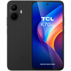 Смартфон TCL K70 5G Smartphone, 6.8'' 120Hz Display, Snapdragon 4 Gen 2, 4GB RAM, 128GB, 50MP Camera, 5200mAh Battery, 18W Fast Charging, IP64, 5G