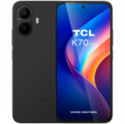 Смартфон TCL K70 5G Smartphone, 6.8'' 120Hz Display, Snapdragon 4 Gen 2, 4GB RAM, 128GB, 50MP Camera, 5200mAh Battery, 18W Fast Charging, IP64, 5G
