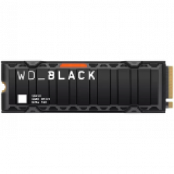 SSD POWERED BY SANDISK WD Black SN8100 HeatSink 2TB M.2 2280 PCIe Gen5 x4 NVMe, Read/Write: 14900/14000 MBps, IOPS 2300K/2400K, TBW: 1200
