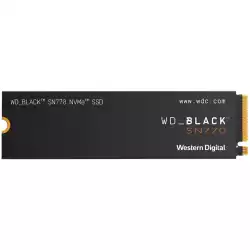 WD Black SSD SN770 NVMe 500GB PCIe Gen4 16GT/s M.2 2280