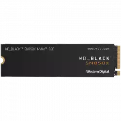 SSD WD Black SN850X 1TB M.2 2280 PCIe Gen4 x4 NVMe, Read/Write: 7300/6300 MBps, IOPS 800K/1100K, TBW: 600