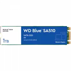 WD Blue SA510 SSD 1TB M.2 2280 SATA III 6Gb/s internal single-packed POWERED BY SANDISK