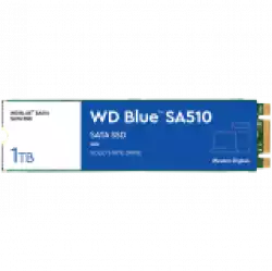 WD Blue SA510 SSD 1TB M.2 2280 SATA III 6Gb/s internal single-packed POWERED BY SANDISK