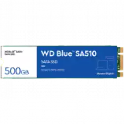 WD Blue SA510 SSD 500GB M.2 2280 SATA III 6Gb/s internal single-packed POWERED BY SANDISK