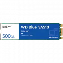 WD Blue SA510 SSD 500GB M.2 2280 SATA III 6Gb/s internal single-packed POWERED BY SANDISK