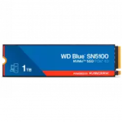 SSD WD Blue SN5100 1TB M.2 2280 PCIe Gen4 x4 NVMe QLC 3D, Read/Write: 7100/6700 MBps, IOPS 1000K/1300K, TBW: 600
