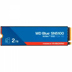 SSD WD Blue SN5100 2TB M.2 2280 PCIe Gen4 x4 NVMe QLC 3D, Read/Write: 7100/6700 MBps, IOPS 1000K/1300K, TBW: 900                          