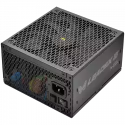 Super Flower Leadex III Gold 1000W ATX 3.1, 80 Plus Gold, Fully Modular, Flat Black Cables, 140mm Fan, 150mmx150mmx86mm, 7 Year Warranty