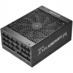 Super Flower Leadex Titanium 2800W ATX 3.1 80 Plus Titanium, 4x16P Cables, Fully Modular, Flat Black Cables, 140mm Dual Bearing Fan, 10 Year Warranty