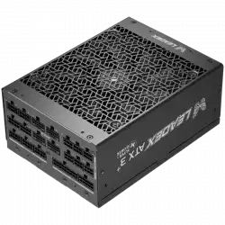 Super Flower Leadex Titanium 2800W ATX 3.1 80 Plus Titanium, 4x16P Cables, Fully Modular, Flat Black Cables, 140mm Dual Bearing Fan, 10 Year Warranty