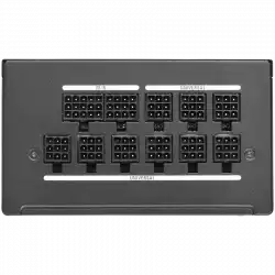 Super Flower Leadex VI Platinum Pro 850W, 80 Plus Platinum, Fully Modular, 12VHPWR Cable included, Compact 150mm Size, 120mm F.D.B PWM Fan, 5 year warranty