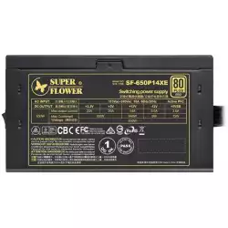 Super Flower Legion GX 650W 80 Plus Gold PRO, 90+efficiency Semi-modular, 5 years warranty