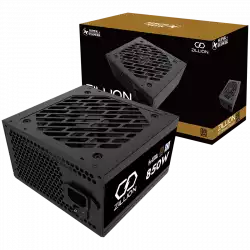 Super Flower Zillion DB Bronze 850W ATX 3.1 80 Plus Bronze, Flat Black Cables, 120mm Fan, 3 Year Warranty