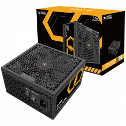 Super Flower Zillion FG Gold 1250W ATX 3.1, 80 Plus Gold, Fully Modular, Flat Black Cables, 120mm Fan, 140mmx150mmx86mm, 5 Year Warranty