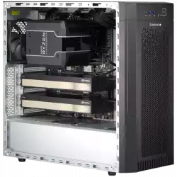 Supermicro assembled server based on AS-531AW-TC, Ryzen Threadripper PRO 7955WX, 2x 64GB DDR5-5600, SSD M.2 NVMe PCIe4 1TB, NVIDIA RTX PRO 5000 Blackwell PCIe 5 48GB, AOM-TPM-9672H-O, PWS-2K01-PQ, 4U Active CPU HS, CBL-PWCD-0925