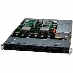 Supermicro assembled server based on SYS-121C-TN10R, 2x 4410Y 2P CPU, 4x 32GB DDR5-4800, 2x SSD 2.5