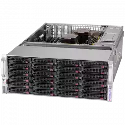 Supermicro assembled server based on SYS-640P-E1CR36H, 2x ICX 4310 CPU, 4x 16GB DDR4-3200, 6x HDD, 3.5